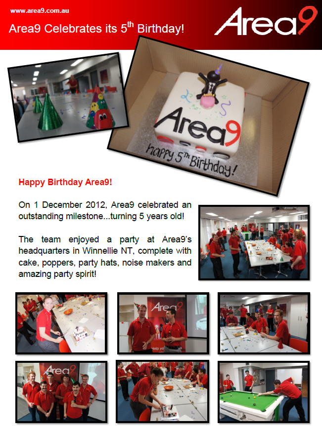 Area9 Celebrates its 5th Birthday