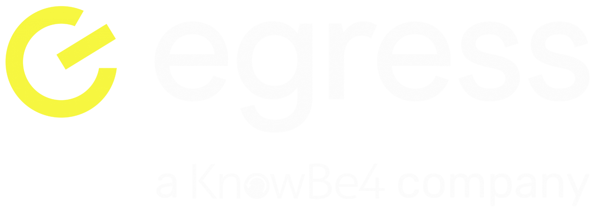 Egress and KnowBe4 logo